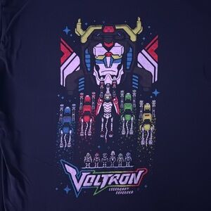 Voltron LootCrate blue shirt